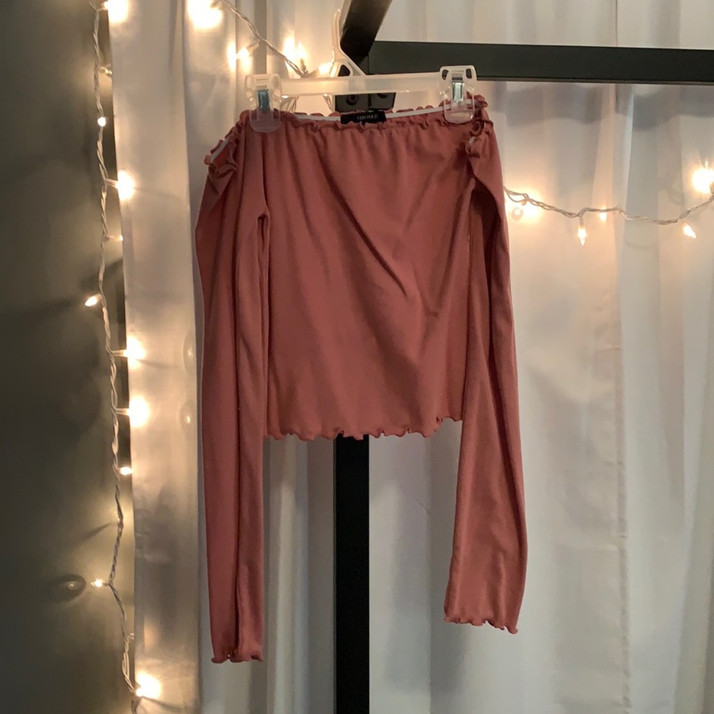 Forever 21 long sleeve crop